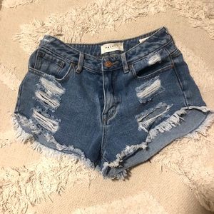 Pacsun high rise festival shorts